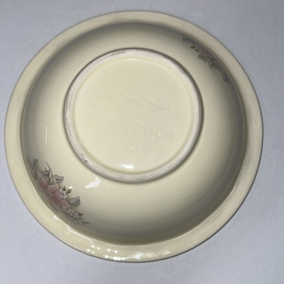 ATHENA BASIN WITH WATER PITCHER Pink Flowers - Picture 3 of 8